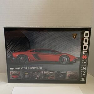 Eurographics Puzzle Aventador LP 750-4 Superveloce 1000 Pieces Jigsaw Sealed New